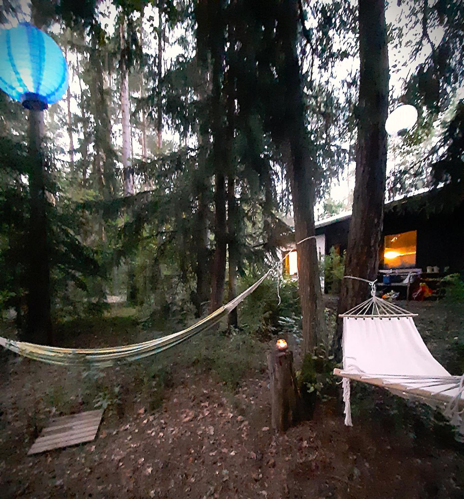 Bungalow Direkt Am See, Mit Eigenem Boot 로딩 외부 사진
